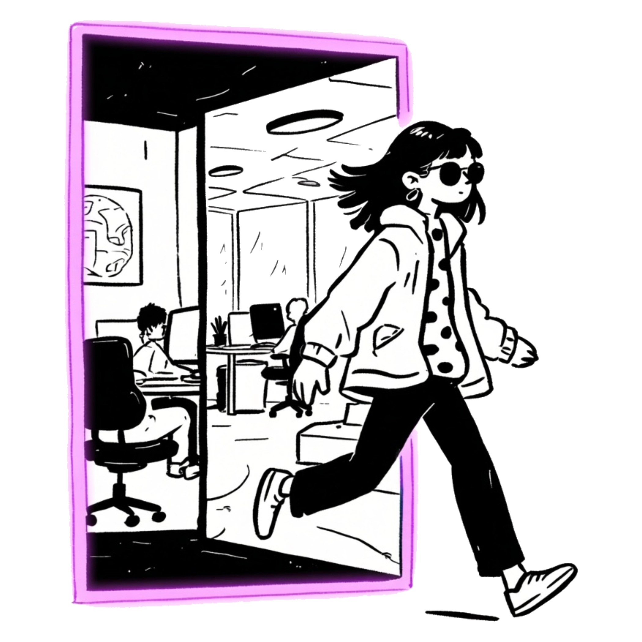 local professionals returning for repeat coworking day passes